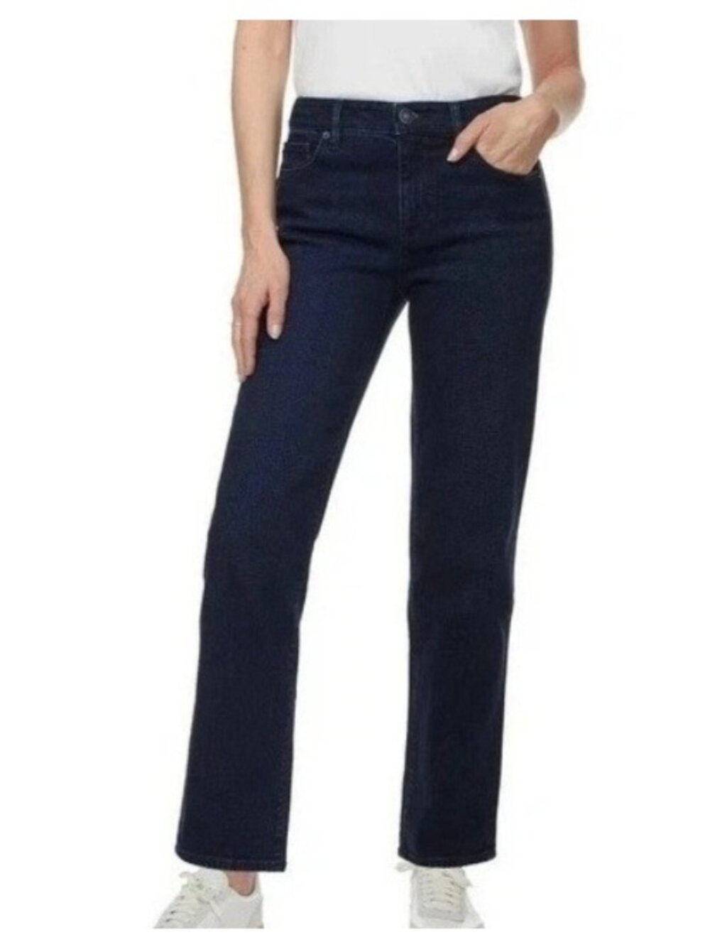NWT Hudson Women's Size 10/30 Midrise Straight Jean Blue Denim
